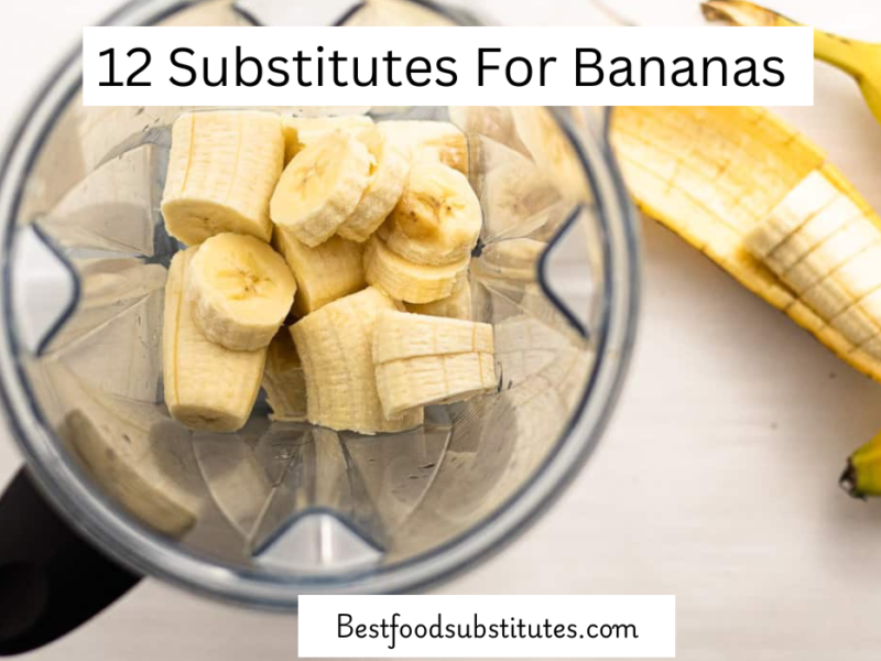 Substitute For Bananas